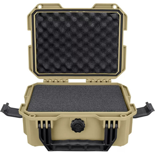 Eylar 11.8" Intact Stacker Compact Hard Case with Foam (Tan)