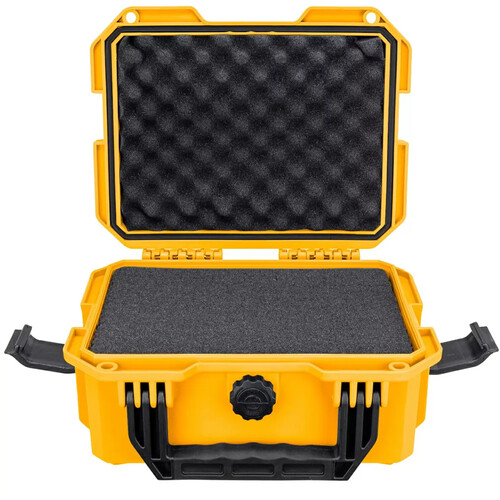 Eylar 11.8" Intact Stacker Compact Hard Case with Foam (Yellow)