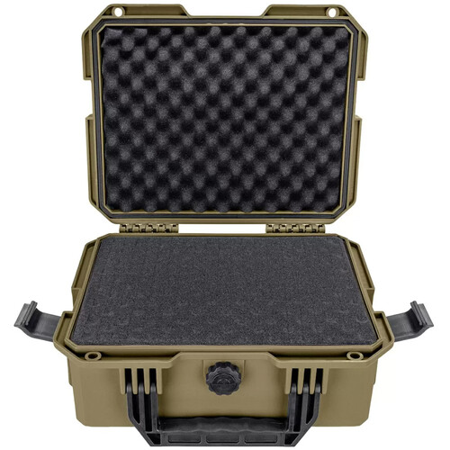 Eylar 13.8" Intact Stacker Compact Hard-Shell Case with Foam (Green)