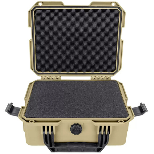 Eylar 13.8" Intact Stacker Compact Hard Case with Foam (Tan)