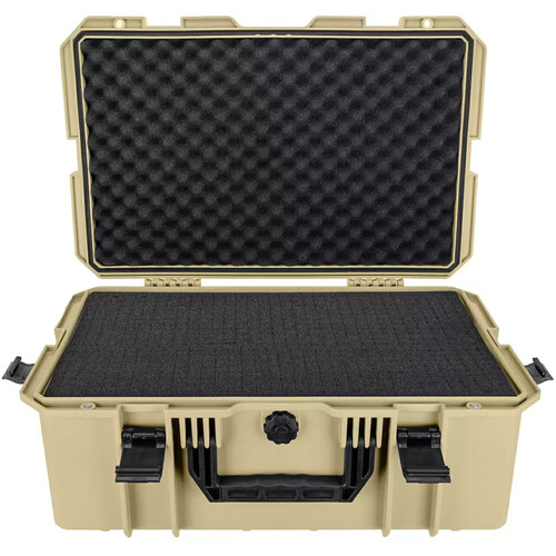 Eylar 21.6" Intact Stacker Standard Hard Case with Foam (Tan)