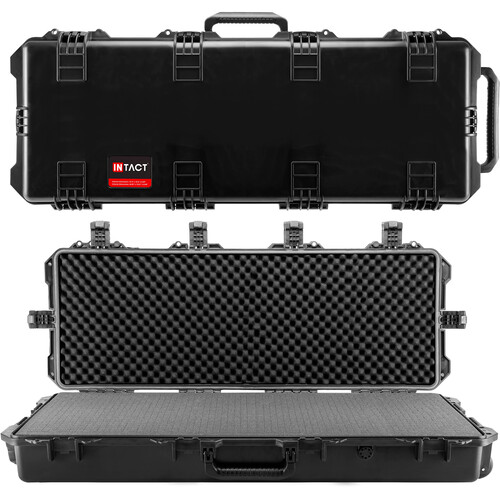 Eylar Intact Premium Series Hard Rolling Rifle Case (53", Black)