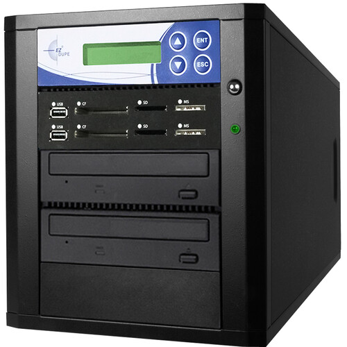 EZ Dupe Media Mirror Plus Duplicator 1-to-1 Flash Media & Disc Copier