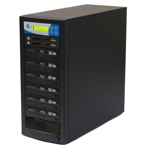 EZ Dupe Media Mirror Plus 5-Copy Multi-Format Duplicator