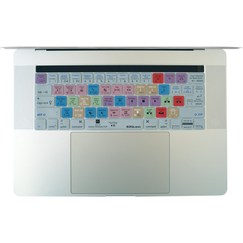 EZQuest Adobe Premiere Pro Keyboard Cover for the 13.3" & 15.4" MacBook Pro with Touch Bar (Late 2016)
