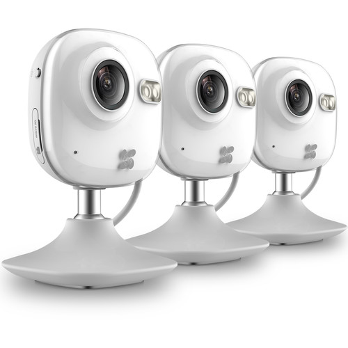 EZVIZ CV-100 720p Wi-Fi Network Mini Camera with Night Vision (3-Pack)