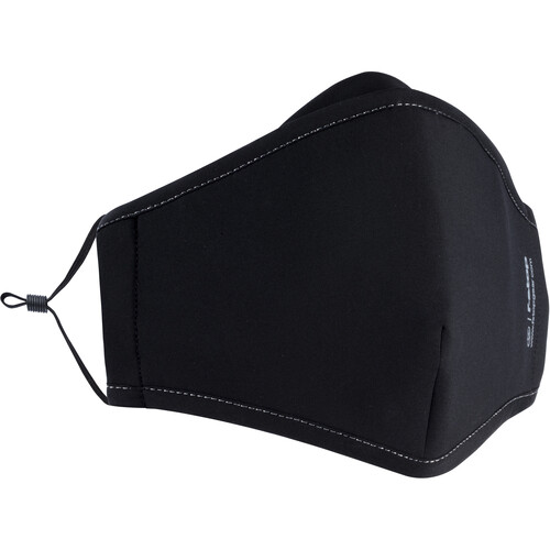 f-stop DYOTA AG+ ION Reusable 3-Layer Antibacterial Fabric Child Large Face Mask (Black)
