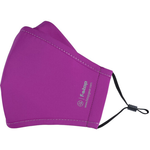 f-stop DYOTA AG+ ION Reusable 3-Layer Antibacterial Fabric Child Large Face Mask (Purple)