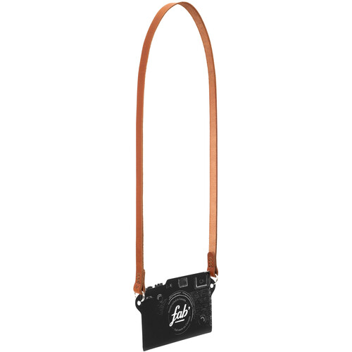 Fab' F4 Mark II Leather Camera Strap (Brown, 28")