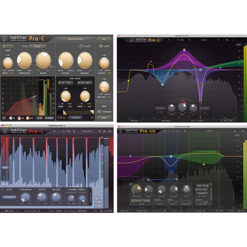 FabFilter Mastering Plug-In Bundle (Download) 11-30168 B&H Photo
