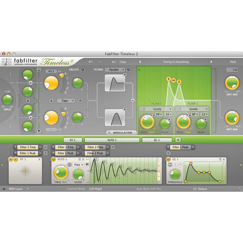 FabFilter Timeless 2 Tape Delay Plug-In