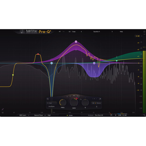 FabFilter Pro-Q 4 Equalizer/Filter Plug-In
