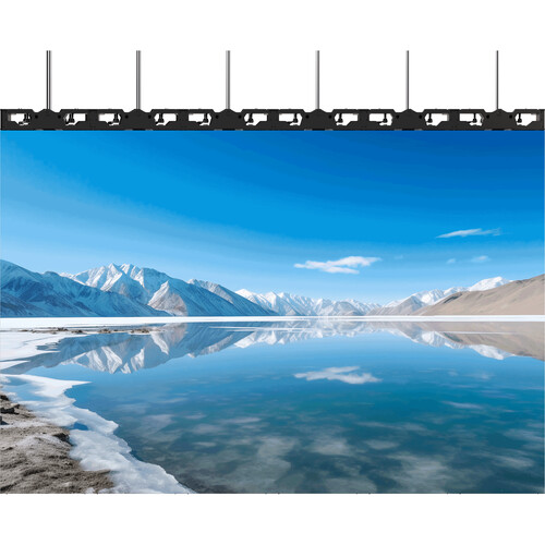 Fabulux LED FC 1.9mm Advanced Virtual Production LED Wall Kit with Hanging Mount (25 Panels, 8 x 8')