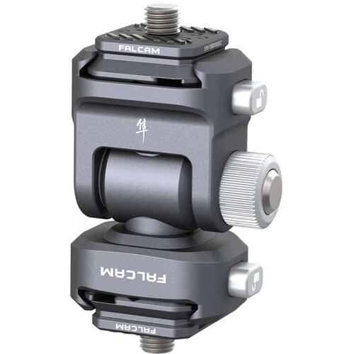Falcam F22 Quick Release Tilt Head with Dual Quick Release Plates (Black)