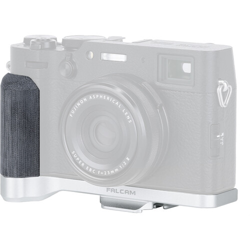 Falcam F22 & F38 Quick Release L-Shaped Handle for FUJIFILM X100VI (Silk Silver)