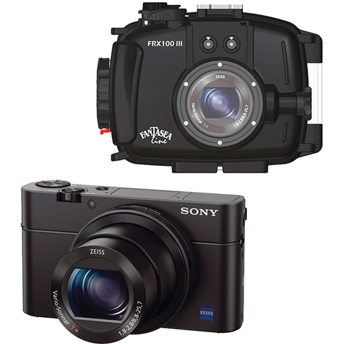 Fantasea Line FRX100 III Underwater Housing and Sony Cyber-shot RX100 III Camera Kit