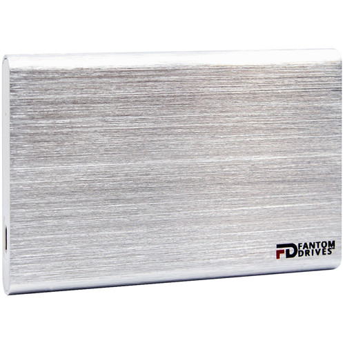 Fantom GFORCE 250GB USB 3.1 Type-C External SSD (Mac, Silver)