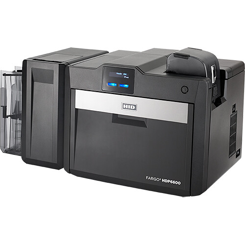 Fargo HDP6600 Dual Side Printer with Two Patch Material Laminator