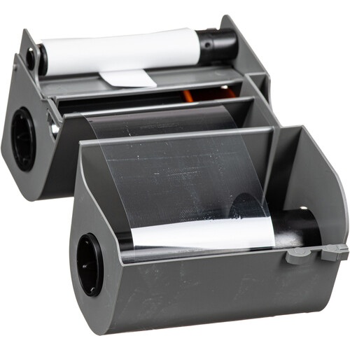 Fargo Premium Black Monochrome Ribbon Cartridge with Overlay