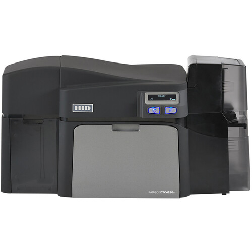 Fargo DTC4250e Single-Sided ID Card Printer with Contactless Encoder OMNIKEY 5127CK Mini