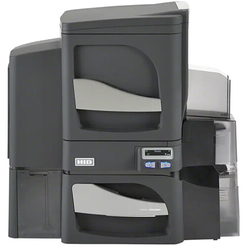 Fargo DTC4500e Dual-Sided ID Card Printer with Dual-Sided Lamination & Contact, Contactless, & Magnetic Stripe Encoder