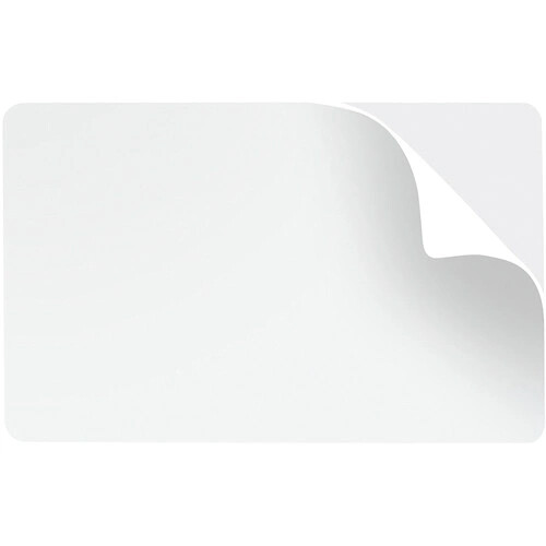Fargo CR-79 Adhesive Paper-Backed UltraCard PVC Cards (500 Cards)