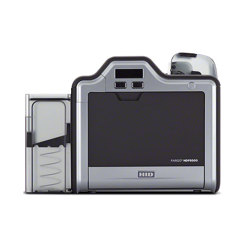 Fargo HDP5000 High-Definition Single-Sided Printer/Encoder with Omnikey 5125 Contact Smart Card Encoder