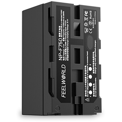 FeelWorld NP-750 Battery with USB-C Charging ANP75 B&H Photo