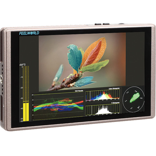 FeelWorld G70 7" 1920 x 1200 Full HD On-Camera HDMI 3G-SDI Monitor with Waveform & Vectorscope