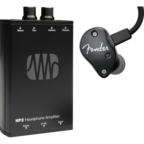Fender MXA2 Bundle with FXA2 In-Ear Monitors and PreSonus MXA2