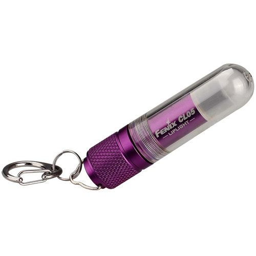 Fenix Flashlight CL05 LipLight Keyring Flashlight (Purple)