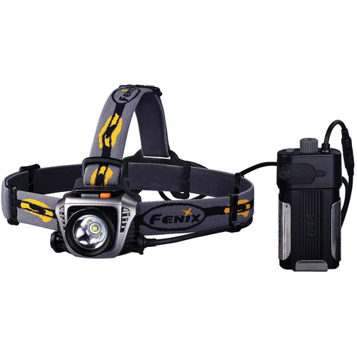 Fenix Flashlight HP30 LED Headlamp (Gray)