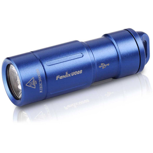 Fenix Flashlight UC02SS Rechargeable LED Keychain Flashlight (Blue)