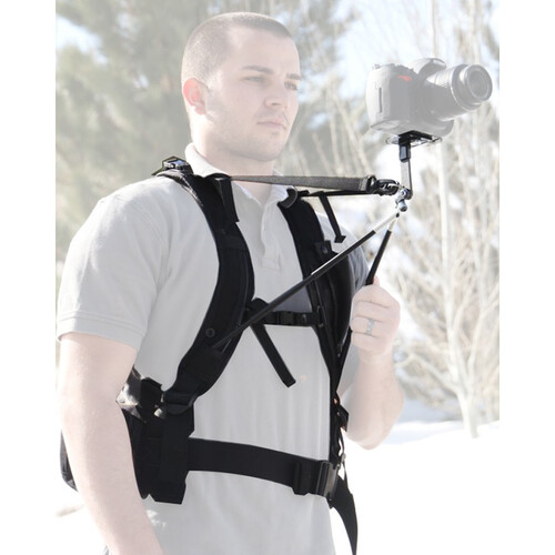 Field Optics Research PhotoPOD Chest Mount Camera Support System (XL, Black)