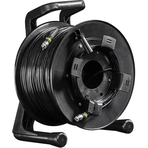 FieldCast 2Core Single-Mode Fiber Optic Cable on Winding Drum (Heavy-Duty, 656')