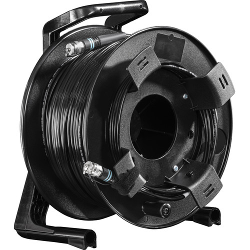 FieldCast 2Core Multi-Mode Fiber Optic Cable on Winding Drum (Heavy-Duty, 328')