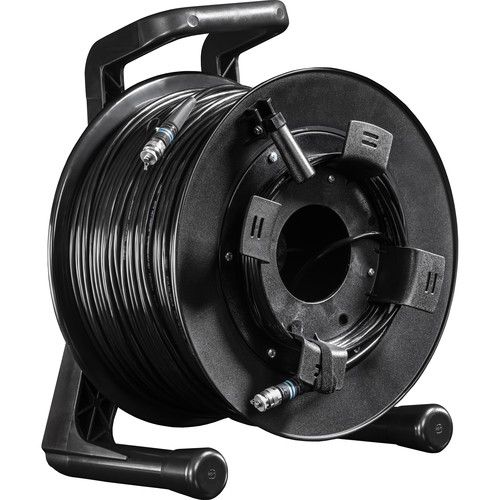 FieldCast 2Core Multi-Mode Fiber Optic Cable on Winding Drum (Heavy-Duty, 656')