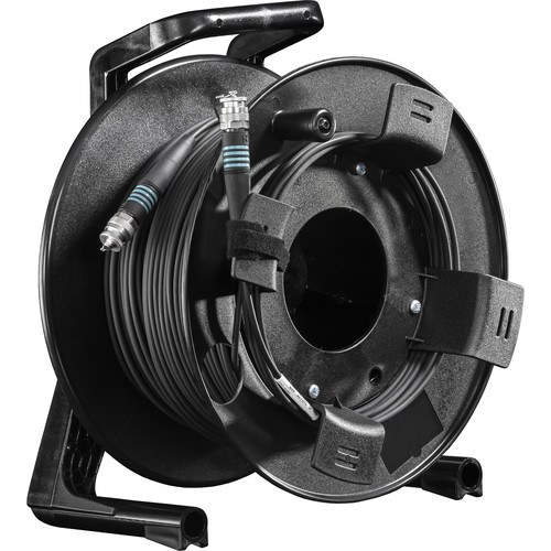 FieldCast 4Core Multi-Mode Fiber Optic Cable on Winding Drum (Ultralight, 328')