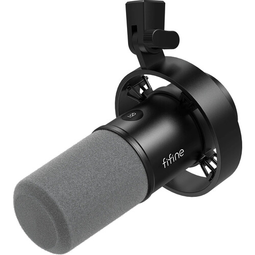 FIFINE AmpliTank K688 USB/XLR Dynamic Cardioid Microphone (Black)