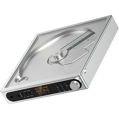 FiiO DM15 R2R Portable Stereo CD Player (Silver)