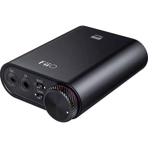 FiiO K3 Compact Headphone Amplifier and USB Type-C DAC (Black)