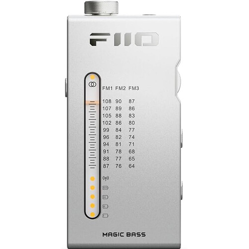FiiO RR11 Hi-Res Portable Stereo Radio (Silver)