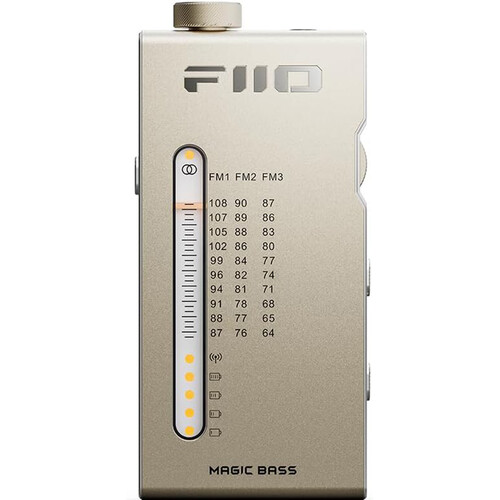 FiiO RR11 Hi-Res Portable Stereo Radio (Titanium Gold)