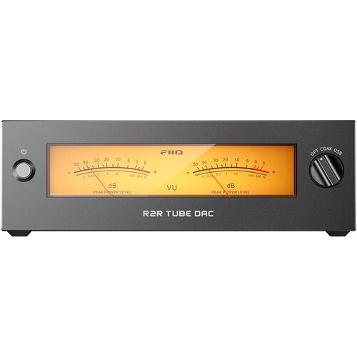 FiiO Warmer R2R Desktop DAC and Tube Amp (Black)