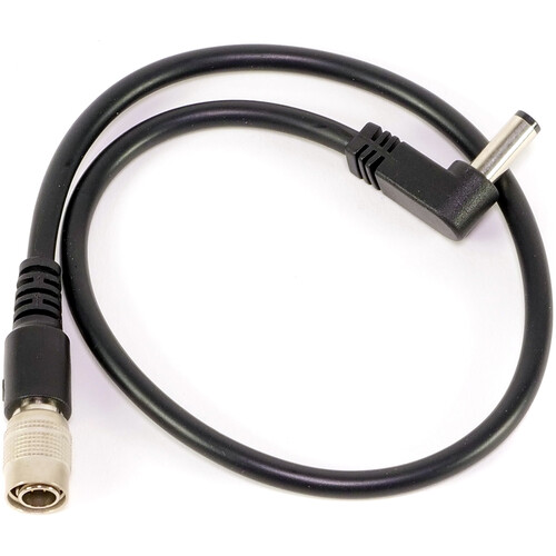 Film Devices Hirose to 90º DC 2.1 x 5.5mm Power Cable (15.5")