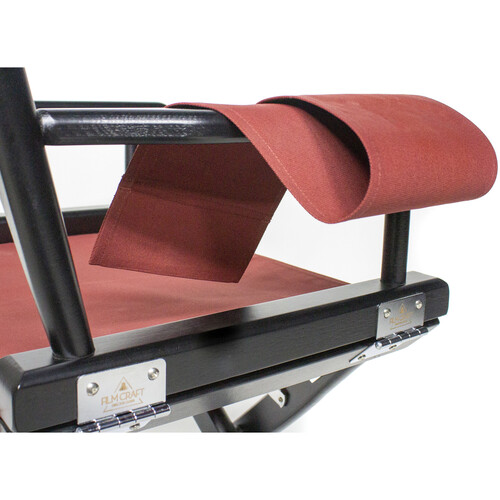 Filmcraft Director's Chair Premium Canvas Set (Burgundy)