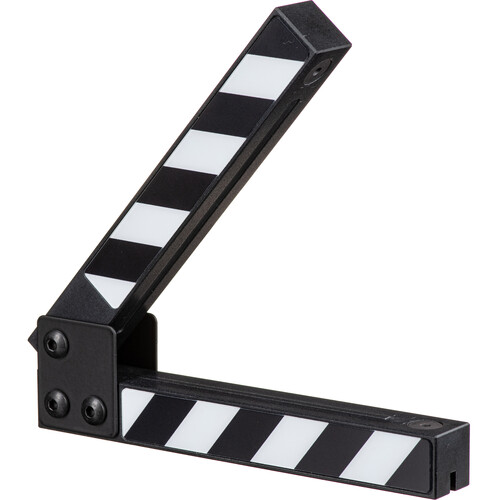 Filmsticks Gripsticks Laminate Resin Clapper Sticks (Tiny, Black & White)