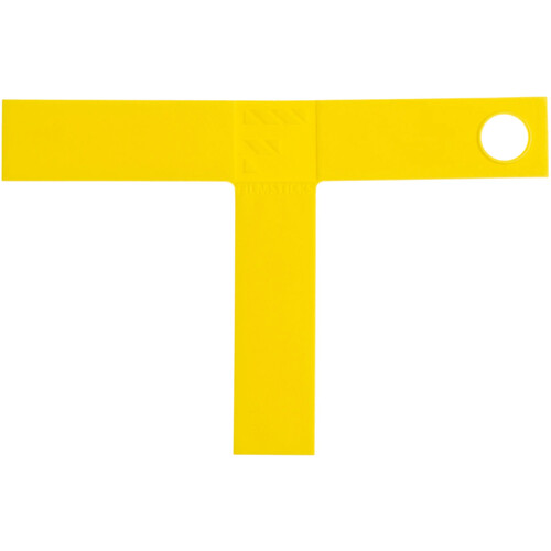 Filmsticks Professional T-Marker for Actor and Camera Positions (Yellow)