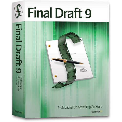 Final Draft 9 Screenwriting Software (DVD)