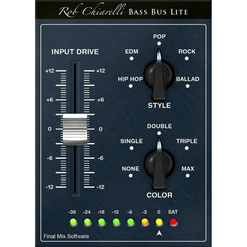 Final Mix Software Bass Bus Lite III Bass Tone Plug-In